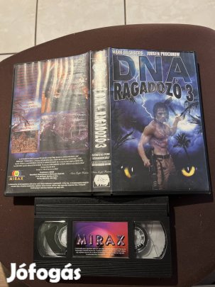 DNA ragadozó 3 scifi vhs nagytok