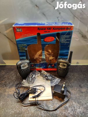 DNT Space 100 PMR Walkie-Talkie szett Komplett, dobozos