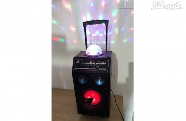 DUAL Dsbx 200 aktív hangfal.Bluetooth/Aux/USB/Mikrofon/gitár bemenet