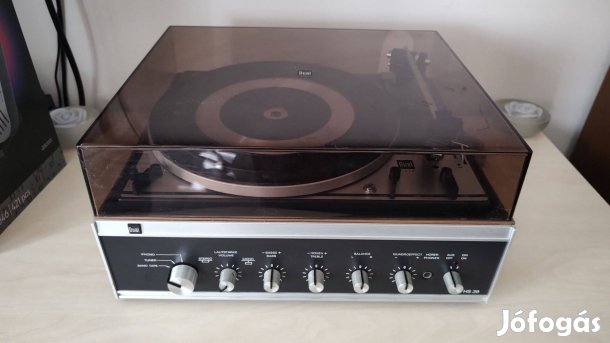 DUAL HS39 erősítő DUAL 1214 beépített lemezjátszóval hibás állapotban