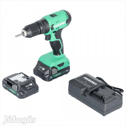 DV18Dawcz Hikoki akkus ütvefúró-csavarozó 18V Li-ion 50Nm 2x2Ah koffer