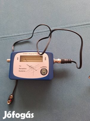 DVB- T jelszintmérő, földfelszini adókhoz 