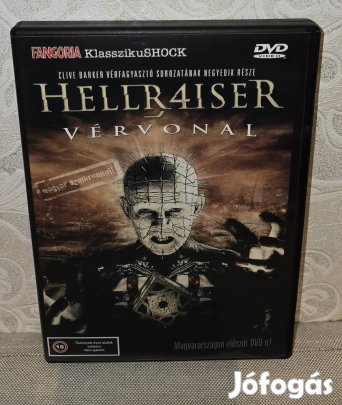 DVD:Alien 4./Hellraiser4./Tintahal és a bálna 