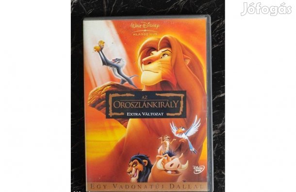 DVD Oroszlánkirály Duplalemezes
