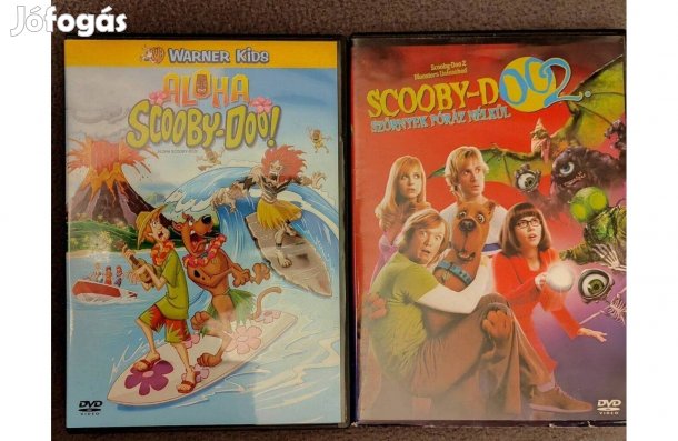 DVD Scooby-Doo! Aloha és Szőrnyek Póráz nélkül