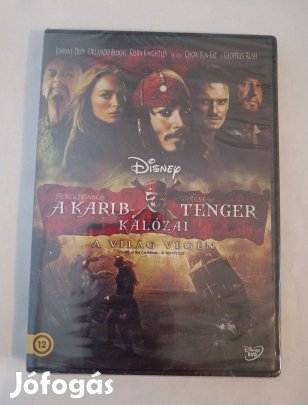 DVD film A Karib-Tenger Kalózai - A Világ Végén bontatlanul eladó