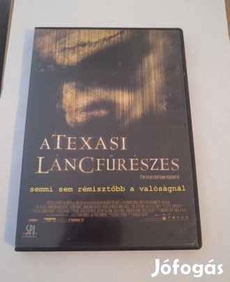 DVD film A Texasi Láncfűrészes