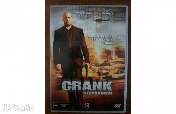 DVD film - Crank Felpörögve