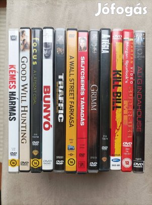 DVD film csomag 12 darab
