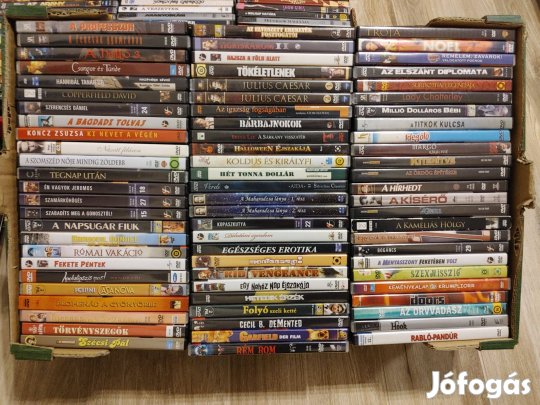 DVD filmek 800 Ft/db -tól 1