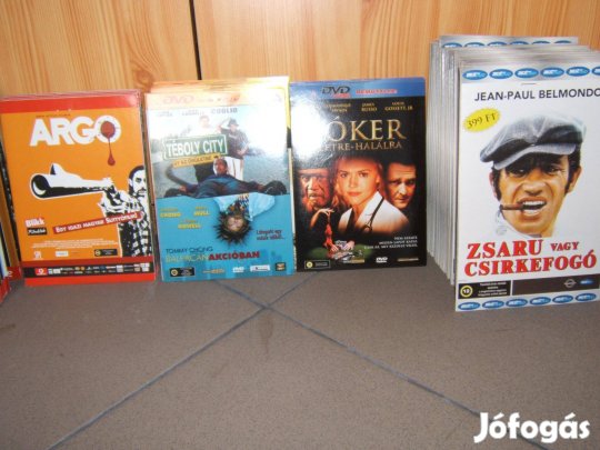 DVD filmek minden kategóriában