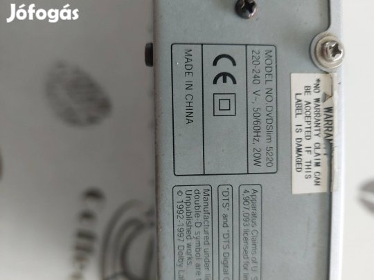 DVD lejátszó eladó