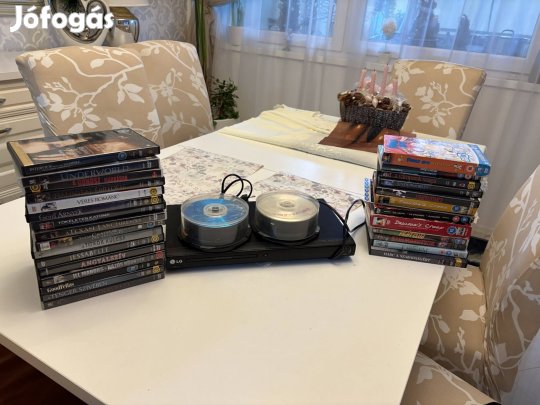 DVD lejatszo filmekkel