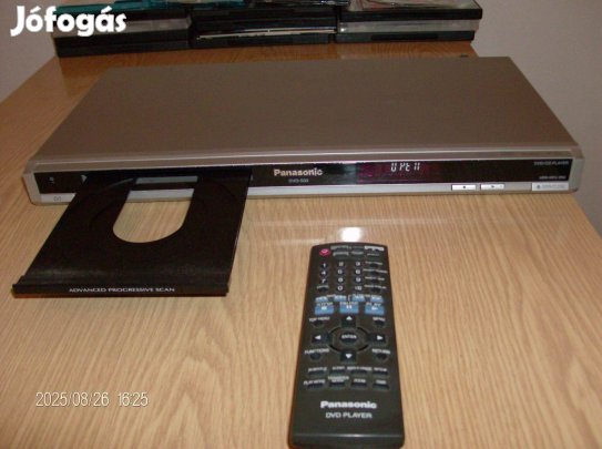 DVD lejátszó távirányítóval. Panasonic DVD S-33 típus