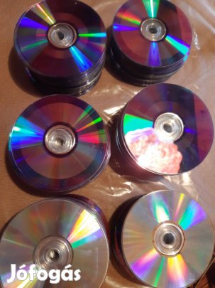 DVD lemez kreatív célra 500 db, használt