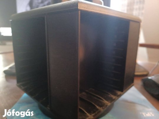 DVD tartó, kazetta tartó+dvd tokok