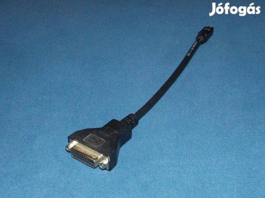 DVI - mDP mini Displayport átalakító, adapter, kábel 28 cm