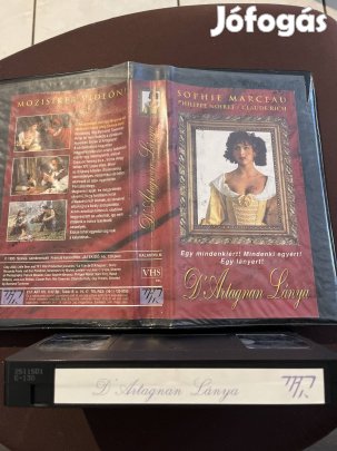 D Artagnan lánya vhs kaland kistok 
