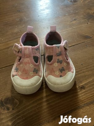 D.D. Step kislány vászoncipő rózsaszín