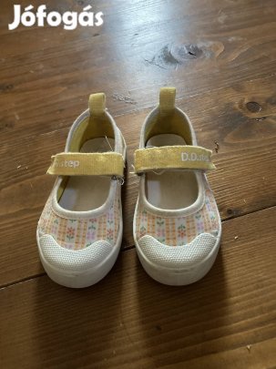 D.D. Step kislány vászoncipő sárga