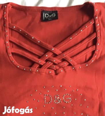 D&G piros felső