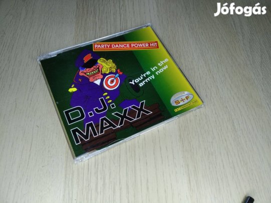 D.J. Maxx - You're In The Army Now / Maxi CD 1996