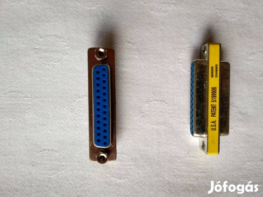 D-Sub adapter , 25 érintkezős