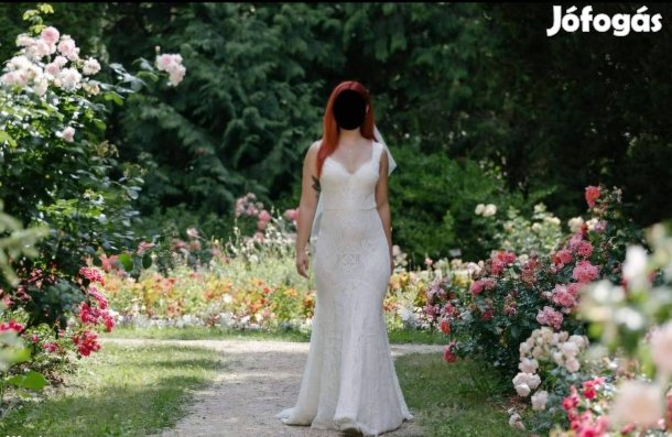 Daalarna sellő fazonú menyasszonyi ruha