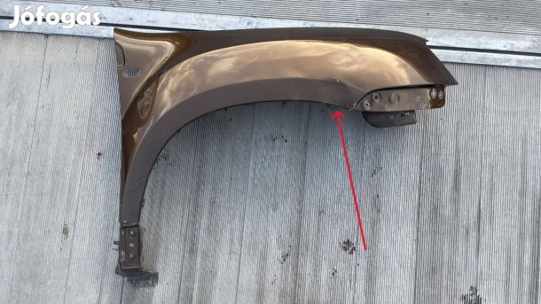 Dacia Duster jobb első sárvédő 631400038R