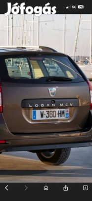 Dacia Logan hátsó üveg