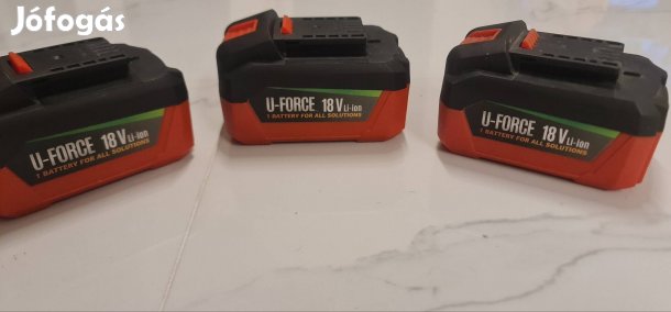 Daewoo 4Ah 18v akku 3db hibás