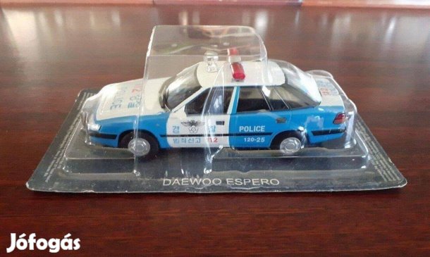 Daewoo Espero S del korejai police kisauto modell 1/43 Eladó