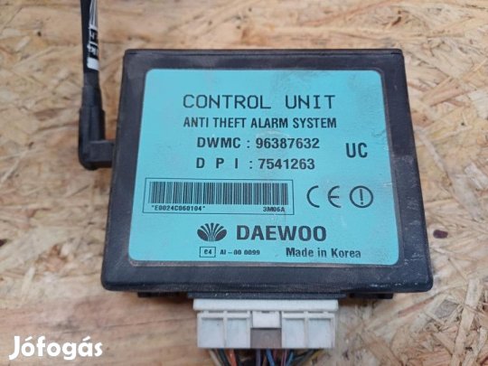 Daewoo Tacuma (2000-2008) Központizár Vezérlő Elektronika