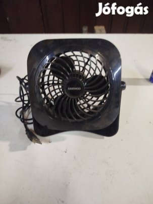 Daewoo asztali ventilátor USB 