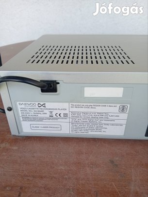 Daewoo kombó vhs-dvd lejátszó 