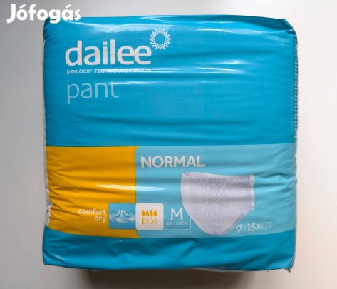 Dailee Pant Normál (Nem Tépőzáras) Eldobható Alsónemű! Méret: M