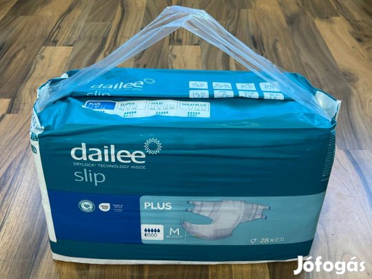 Dailee Slip Plus M felnőtt pelenka 28db/csomag felnőttpelenka Drylock