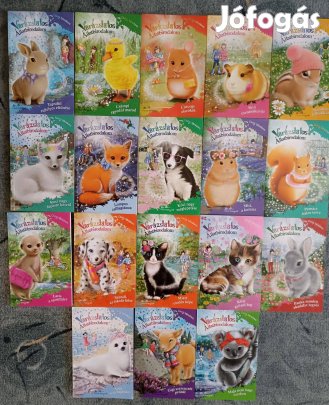 Daisy Meadows Varázslatos állatbirodalom 18 db kötet