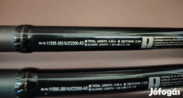 Daiwa Ninja Carp 2300 360 (12ft) 3lb botok/ Fish Bandita