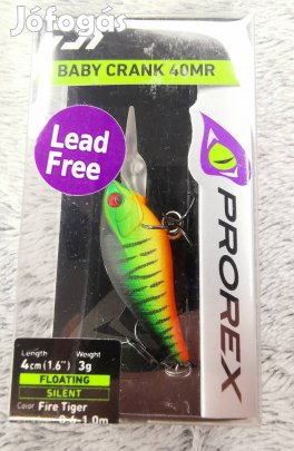 Daiwa Prorex Baby Crank 40MR új műcsalik 