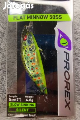 Daiwa Prorex Flat Minnow 50SS új műcsalik 