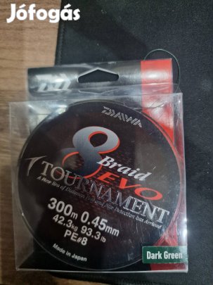 Daiwa Tournament 0.45mm fonott zsinór harcsázó zsinór