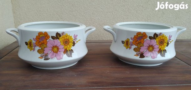 Dália mintás levesestálak ( 2 db ) 20260326