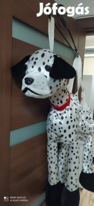 Dalmata 101 kiskutya kantáros belebújós jelmez 3-5 év
