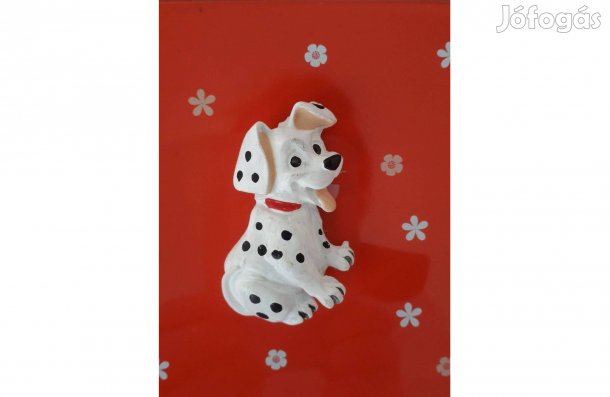 Dalmata kerámia hűtőmágnes 6 cm új hibátlan_
