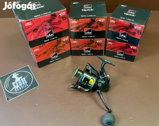 Dam Quick 3 8000/ 9000 Fd Elsőfékes Harcsázó Orsó