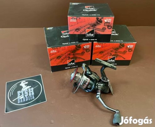Dam Quick 4 8000 / 9000 FD Elsőfékes Harcsázó Orsók