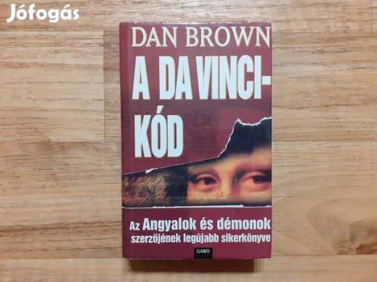 Dan Brown: Da Vinci-kód (Újszerű, egyszer olvasott könyv)