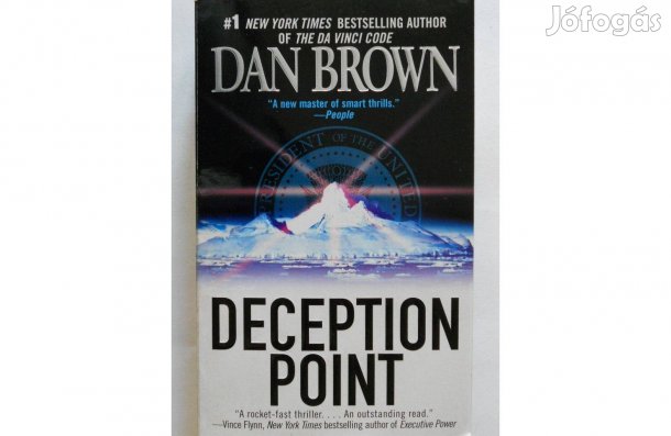 Dan Brown - Deception Point angol könyv