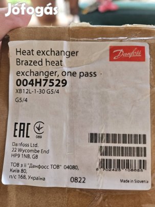 Danfoss hőcserélő 